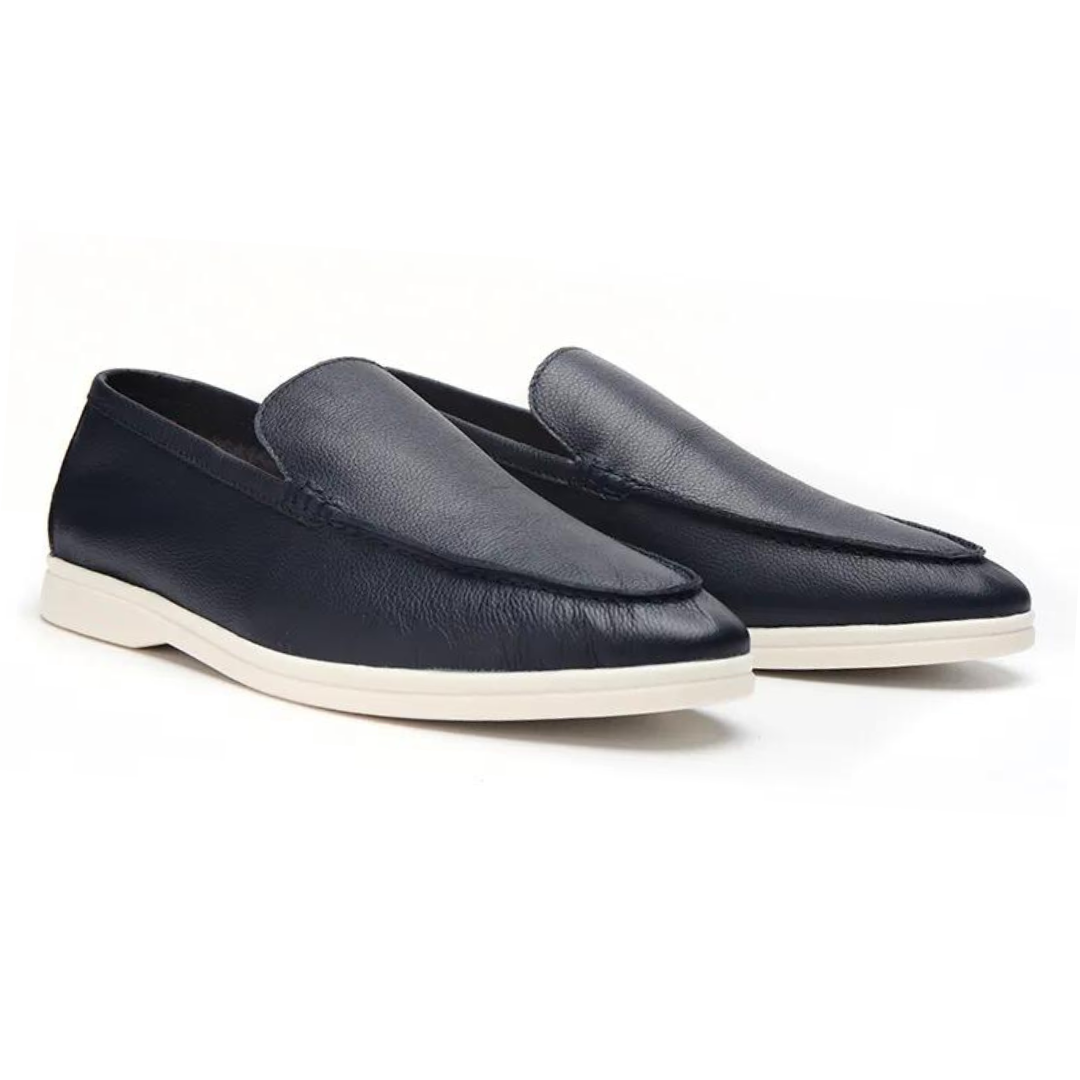 Lenoir™ | Kalfskinnen Loafers