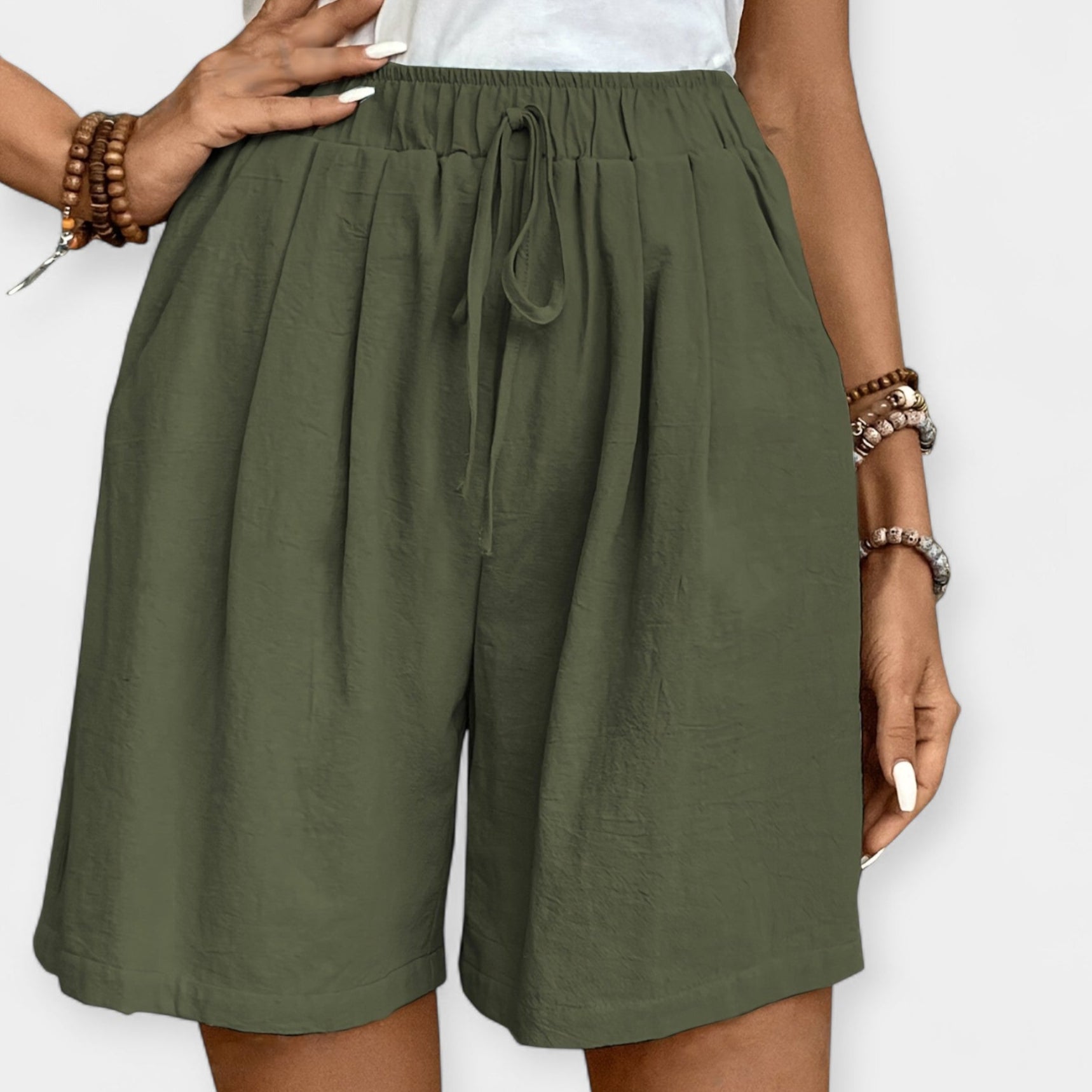 Lichte Broek met Subtiele Glans