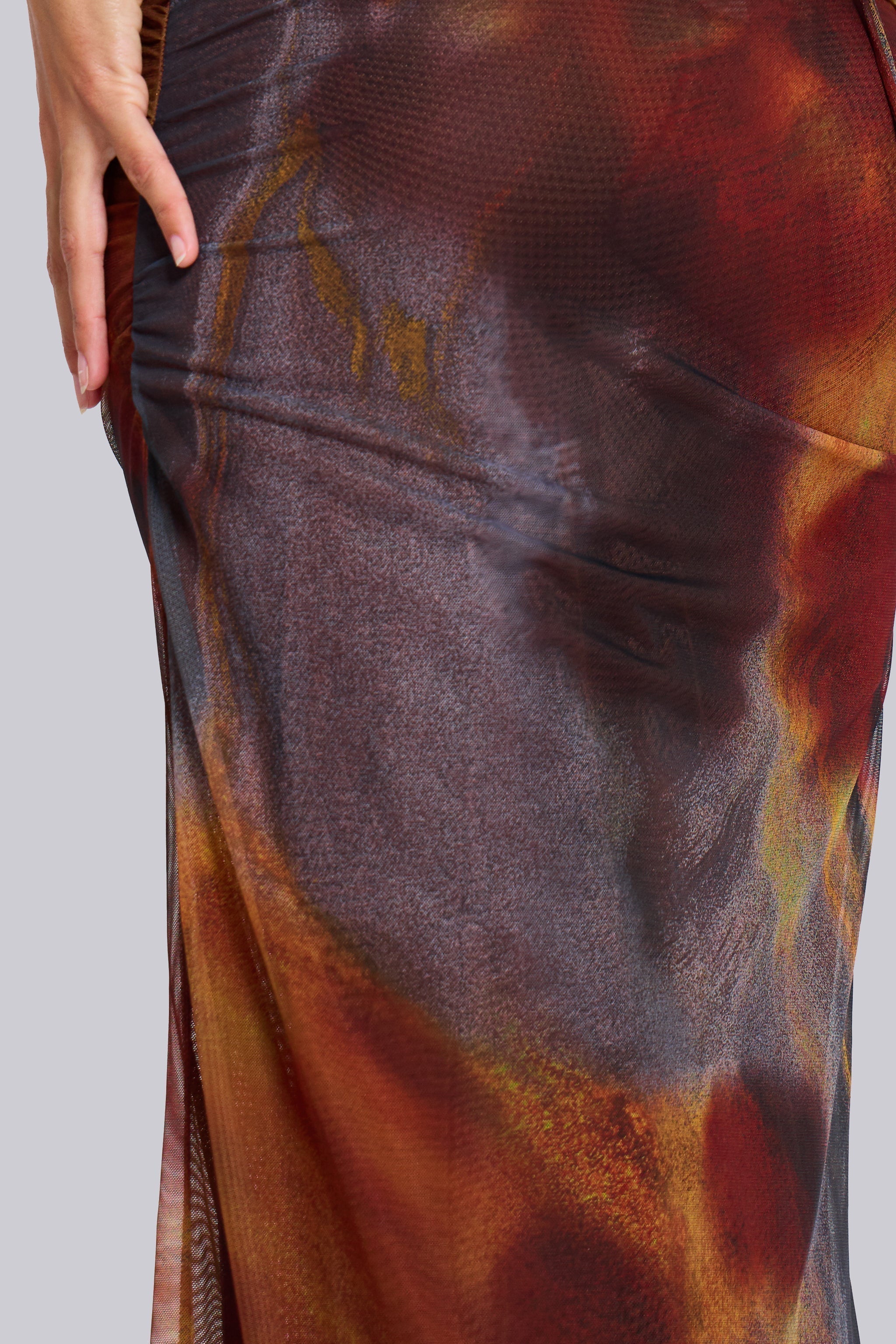 Maxi Jungle Whiskey Jurk