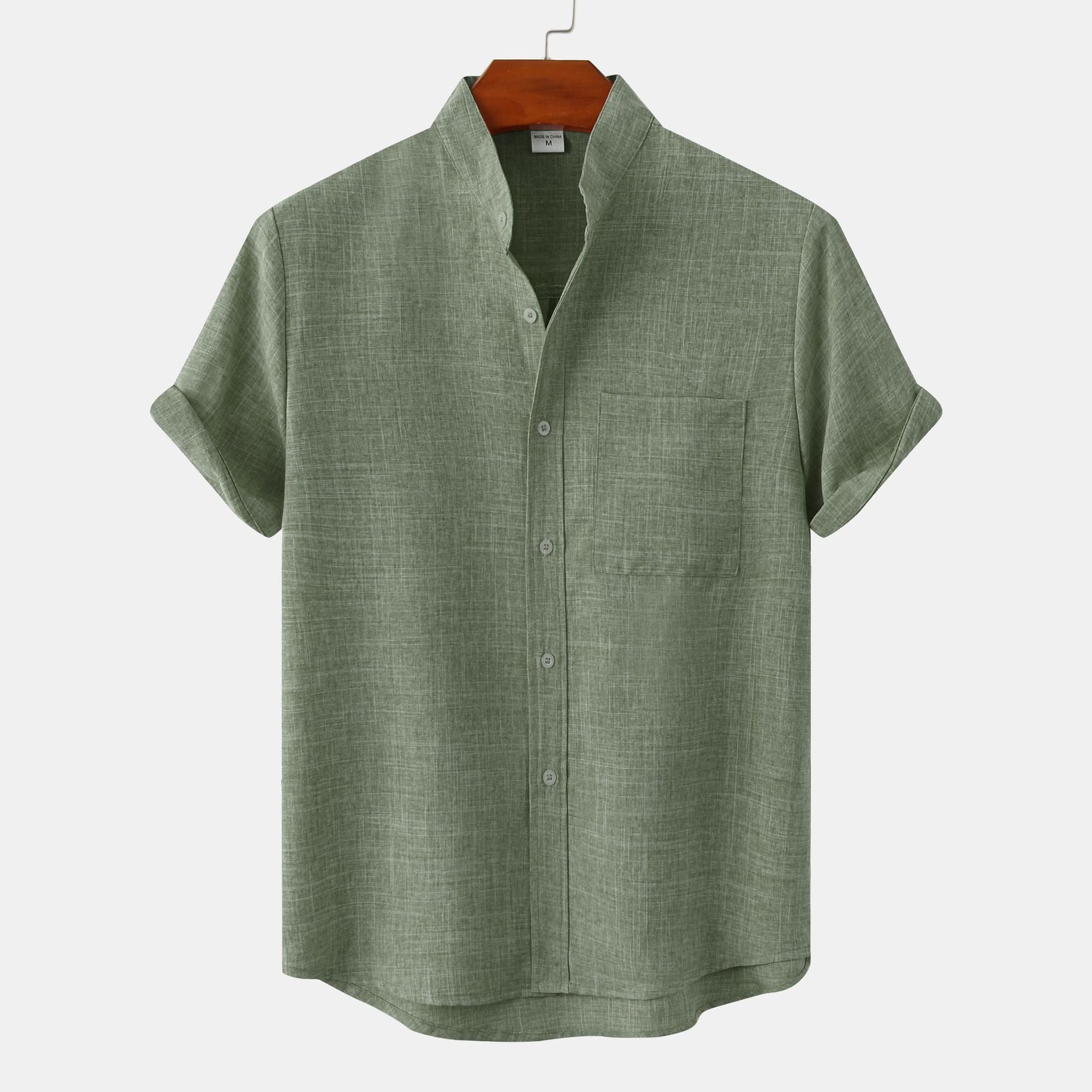 Zachte Katoenen Shirt met Knopen