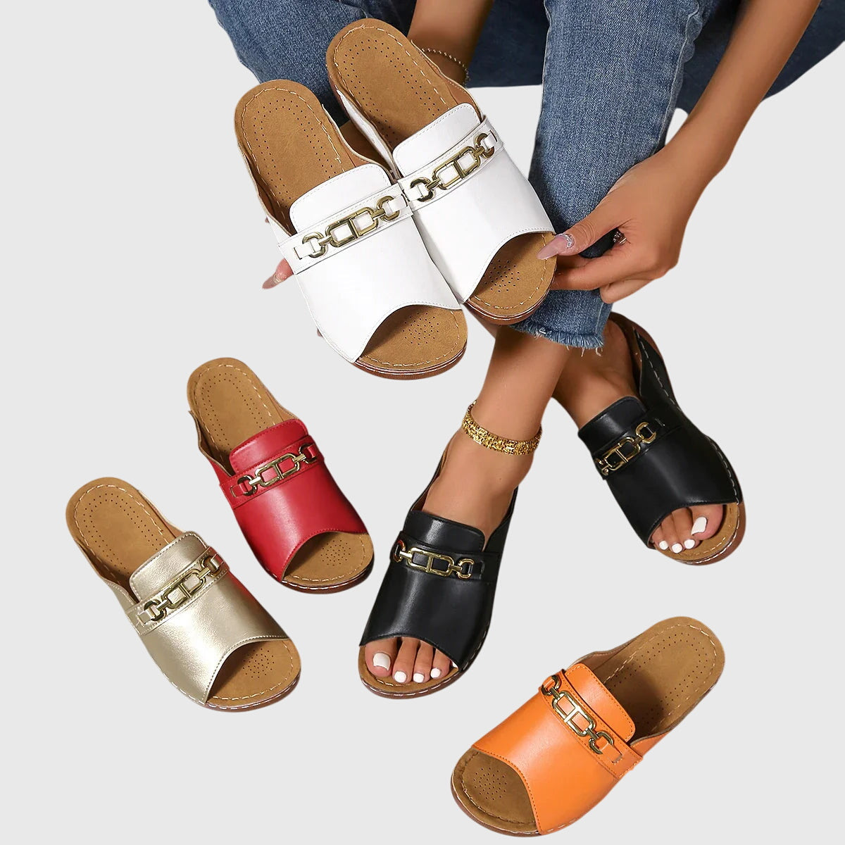 KIMBERLY | COMFORTABELE SANDALEN