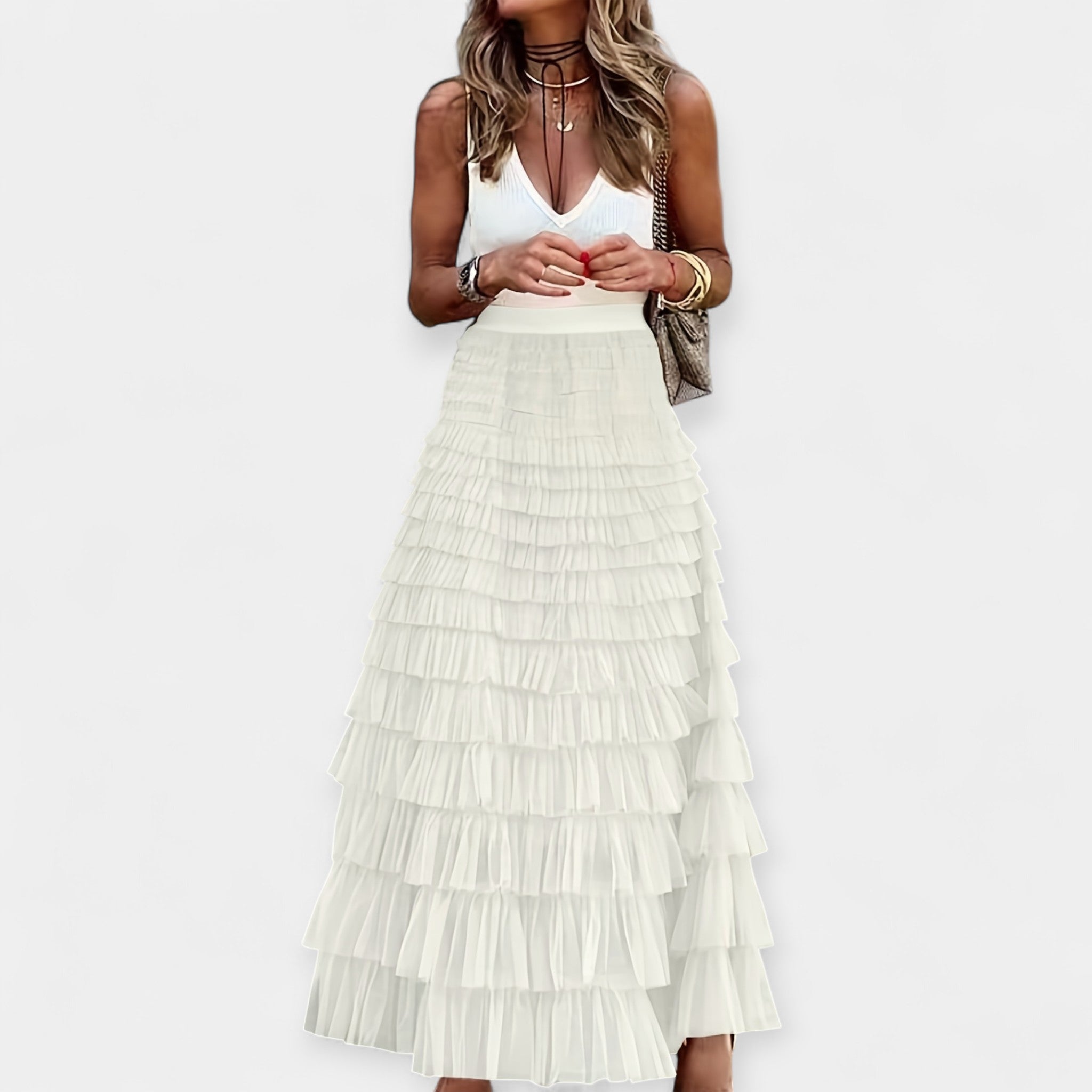 Boho Rok met Kant