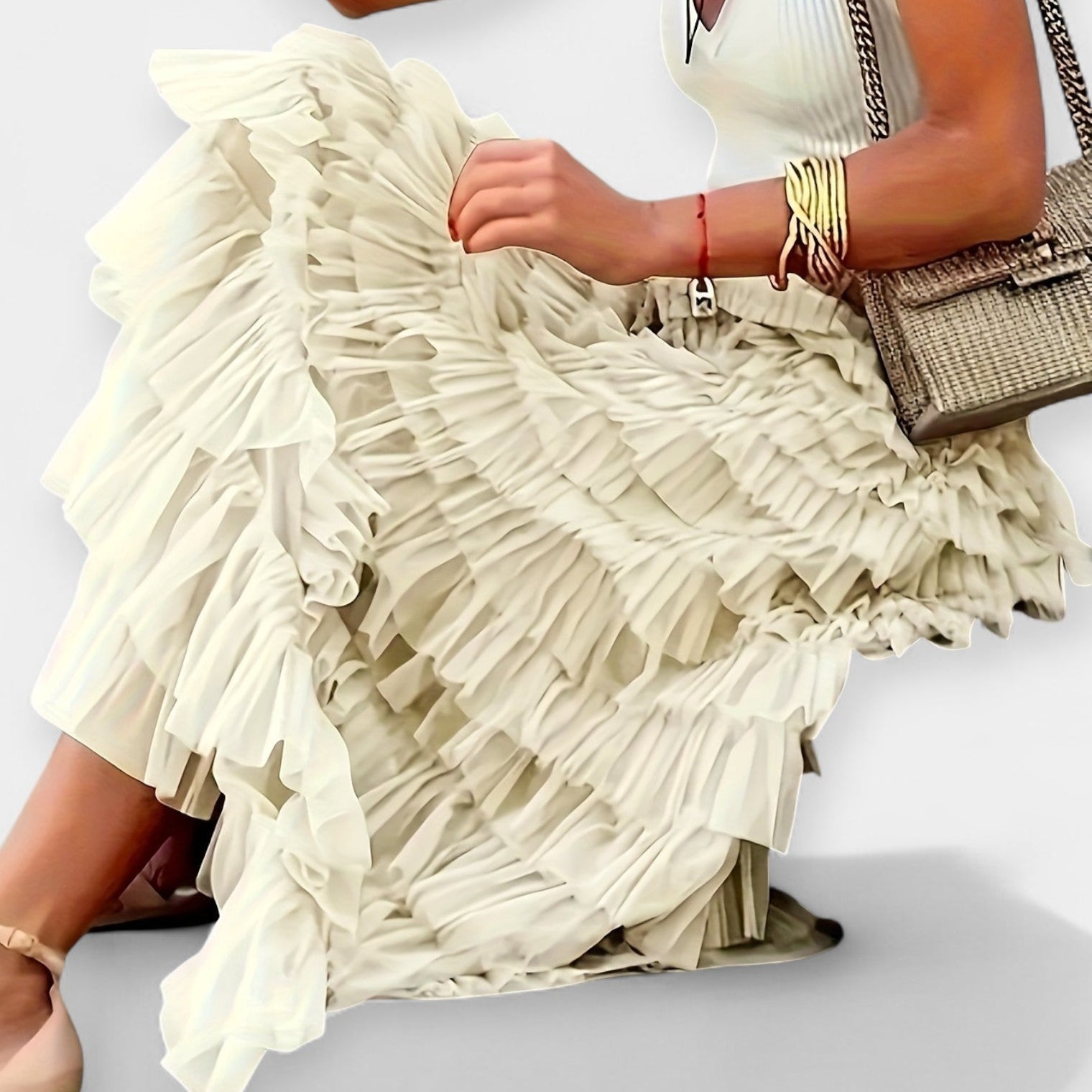 Boho Rok met Kant