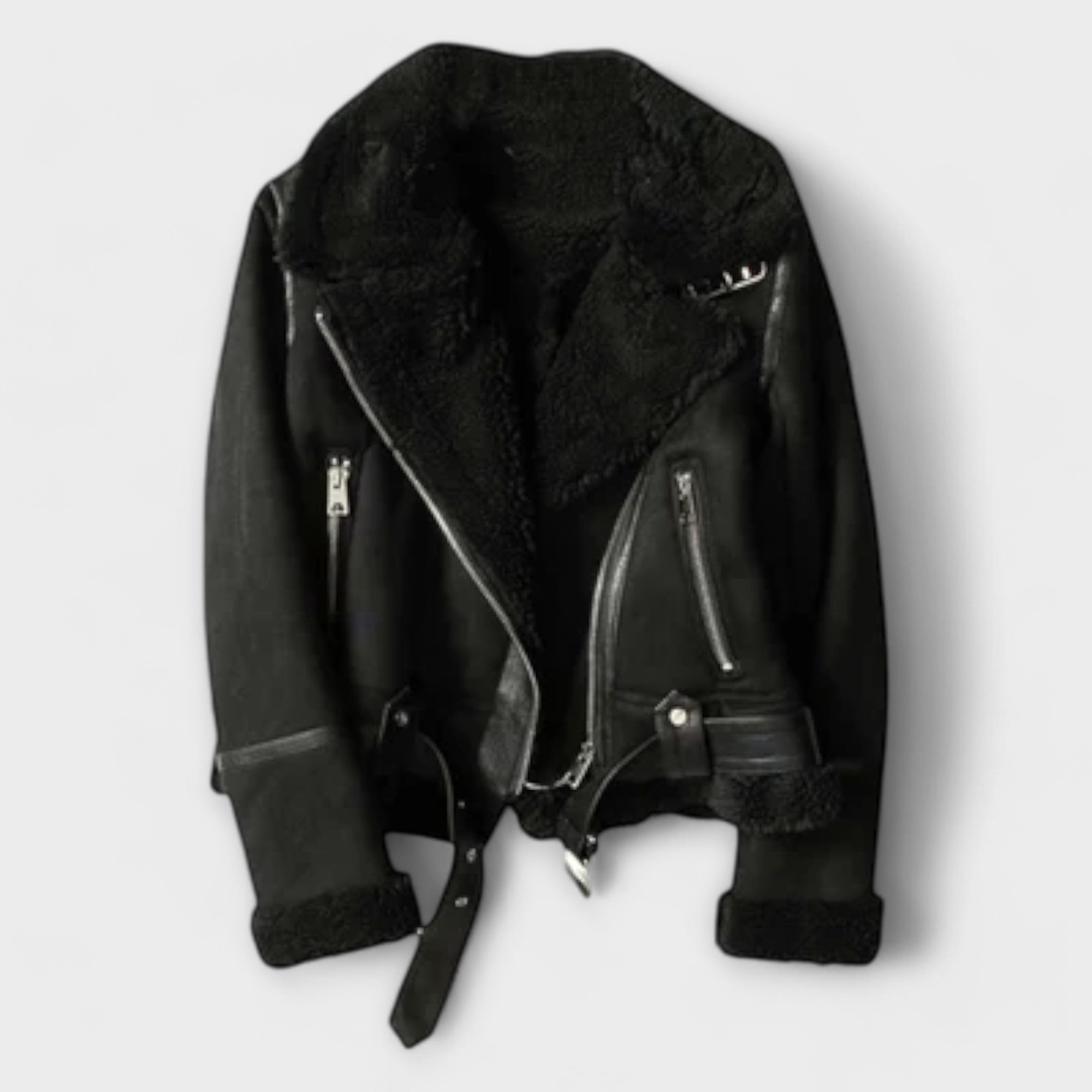 Aurora Shearling Pilotenjack