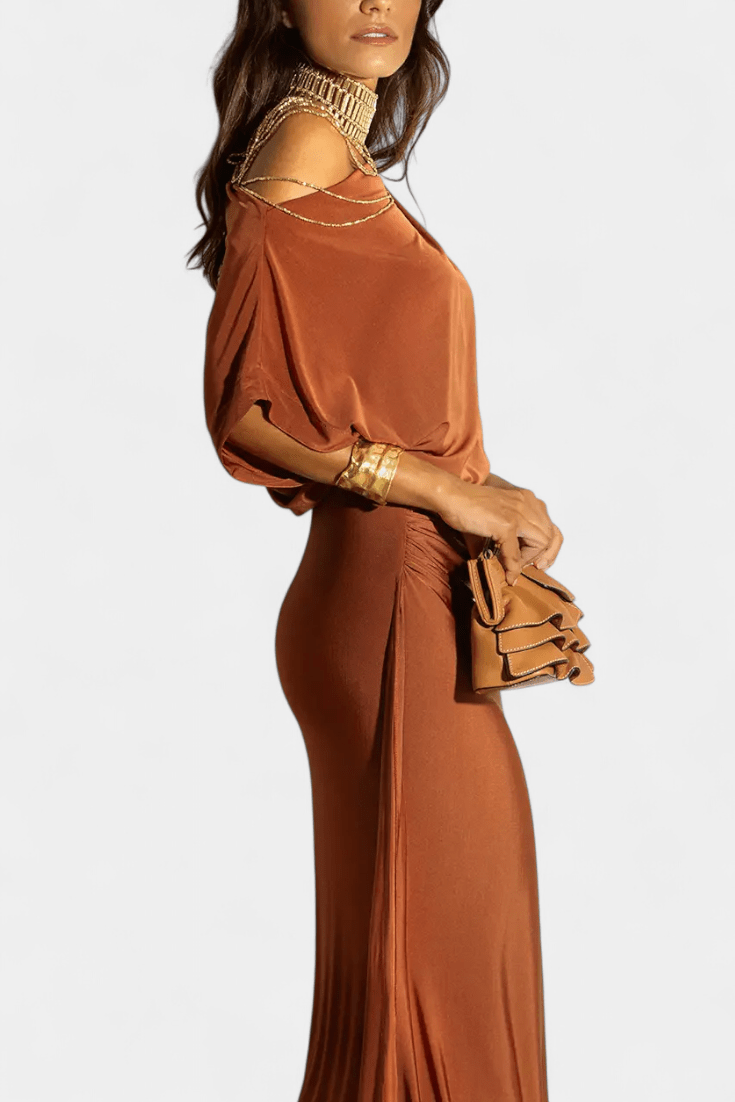 Albertha | Plisséjurk