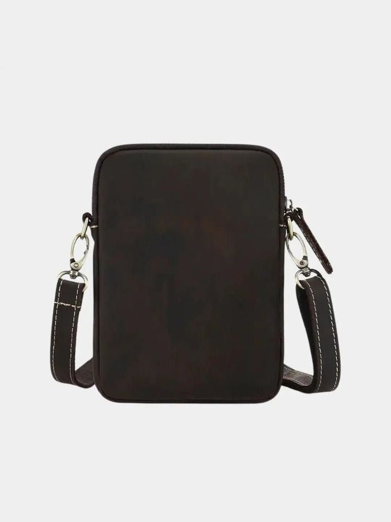 Carl™ | Minimalistische Leren Schoudertas