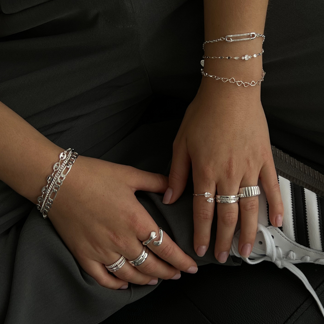 Elegante Huggie Ringen