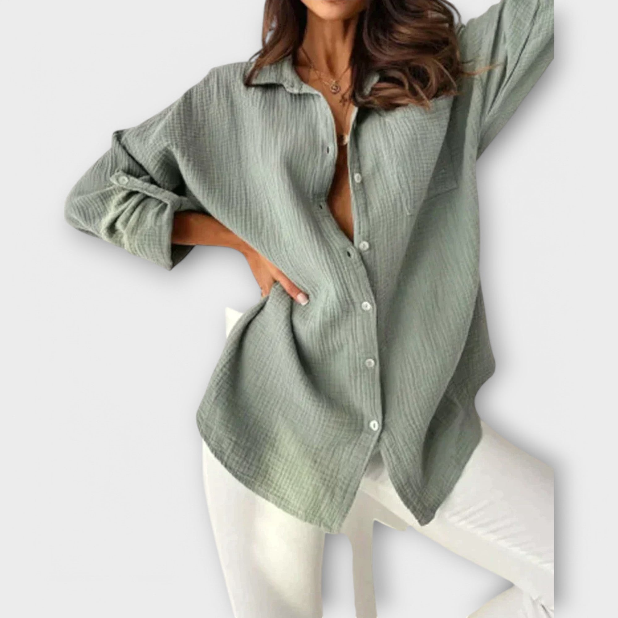Jessica - Kleurrijke Blouse voor Lente en Zomer