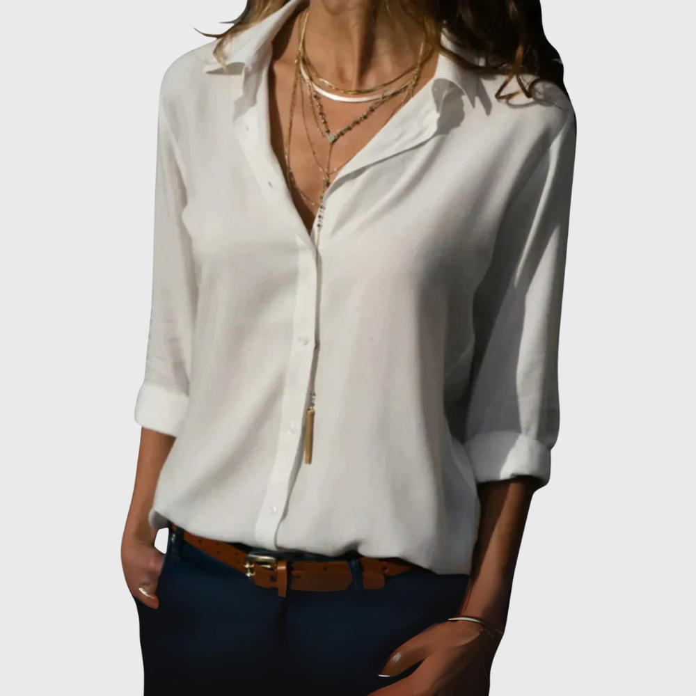 Monias - Satijnen Blouse