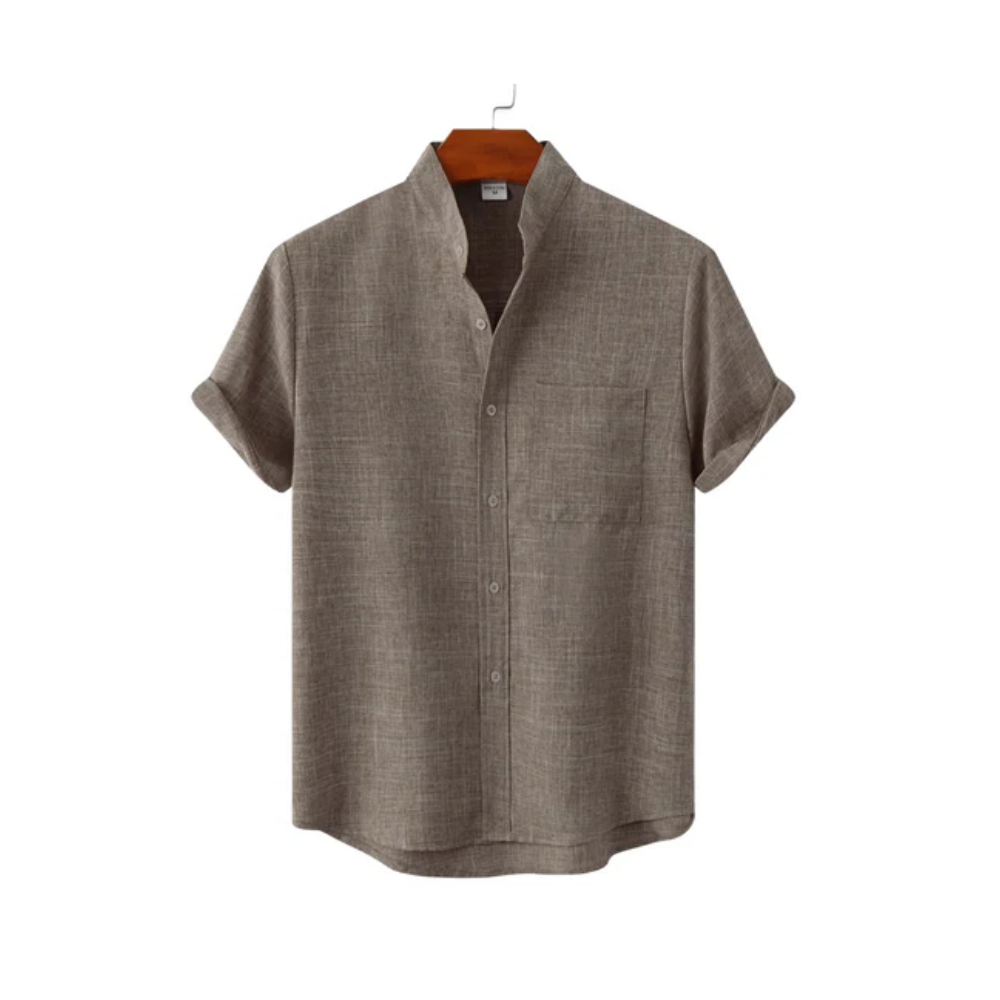 Zachte Katoenen Shirt met Knopen
