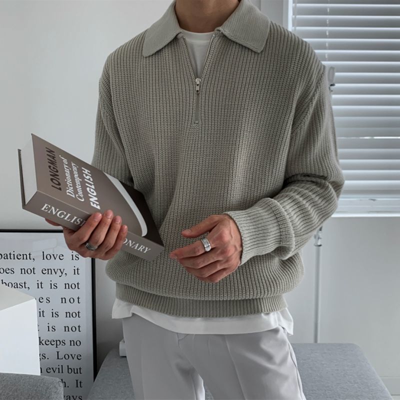 Lenoir™ | Polo Sweatshirt voor Mannen