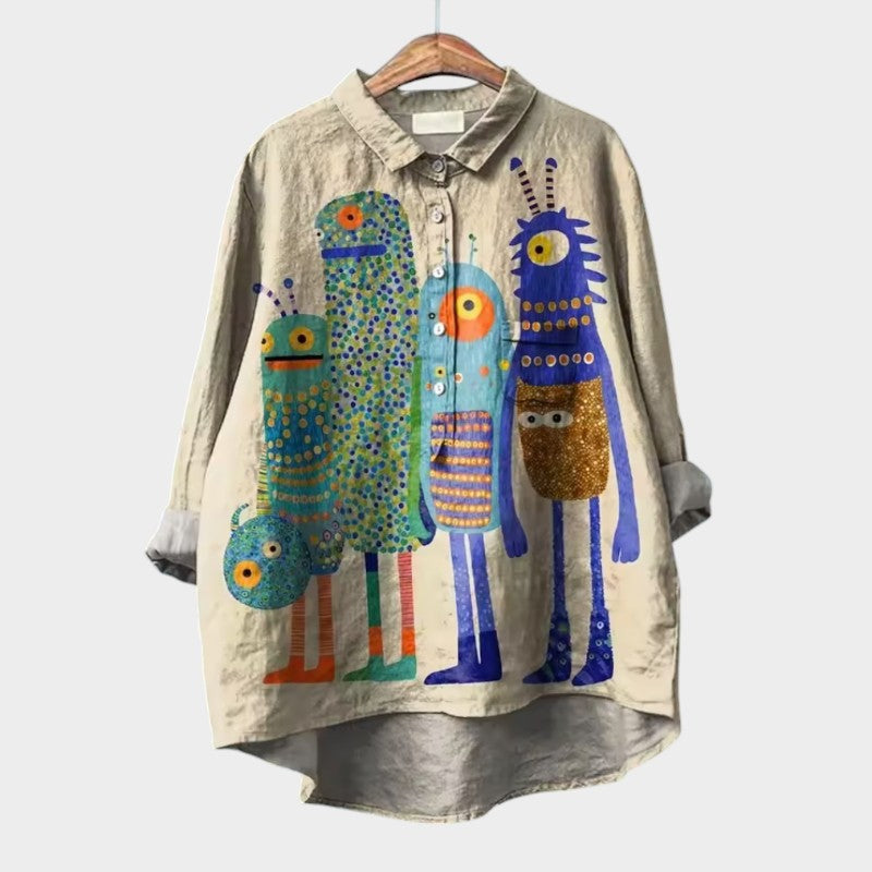 Kamilla | Premium Blouse met Kantafwerking