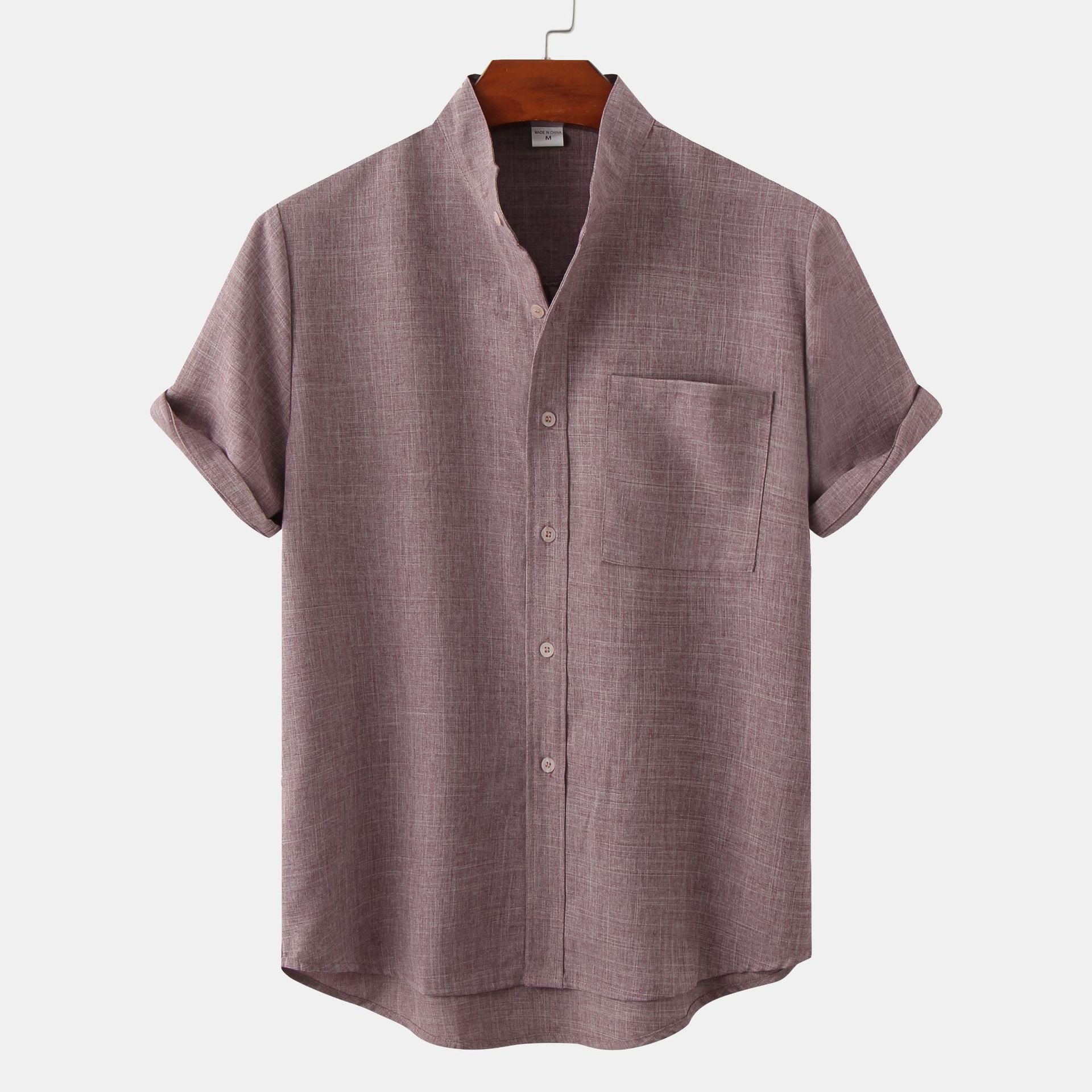 Zachte Katoenen Shirt met Knopen