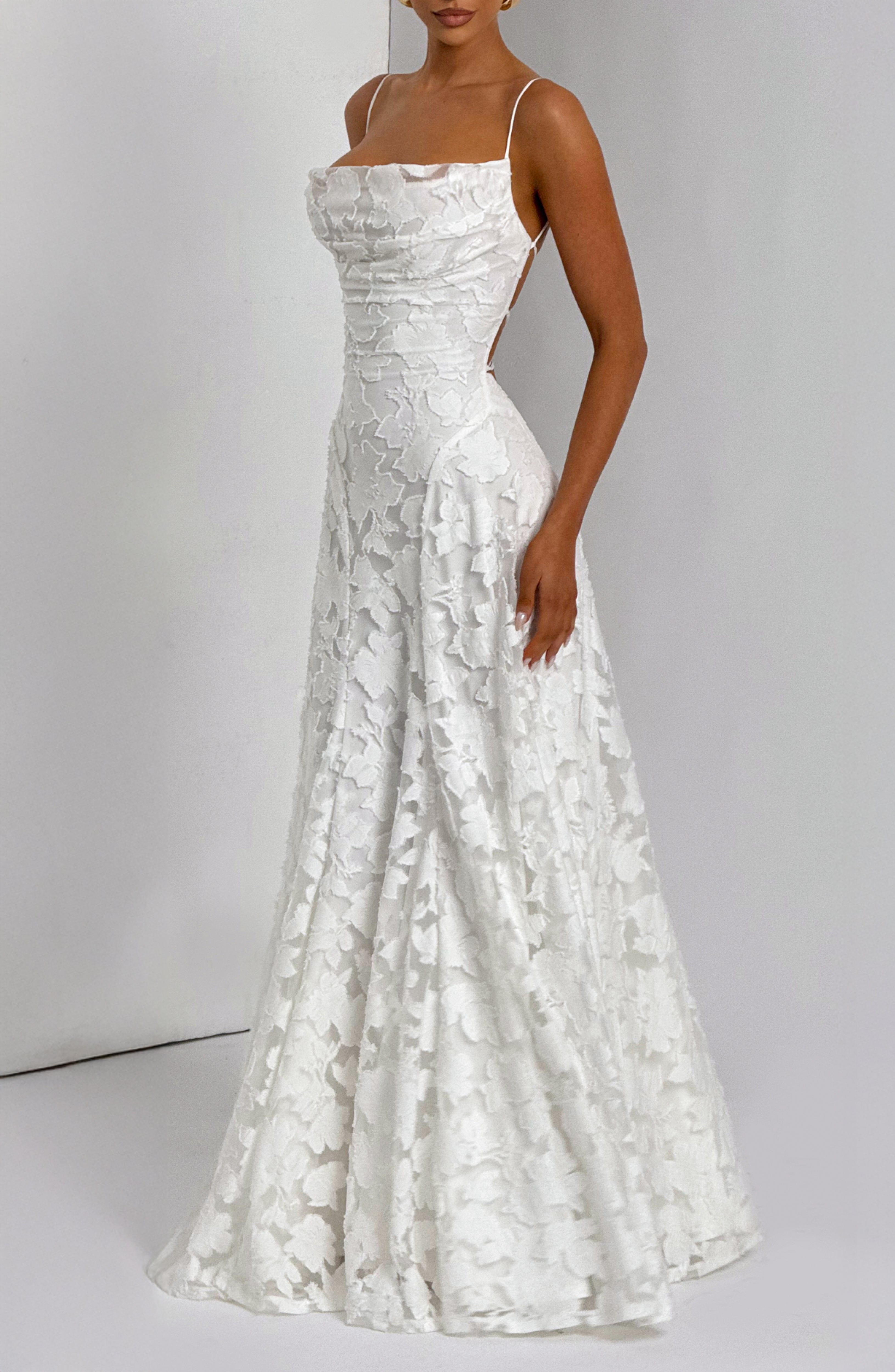 Alexander Saint Bloemen Maxi Jurk