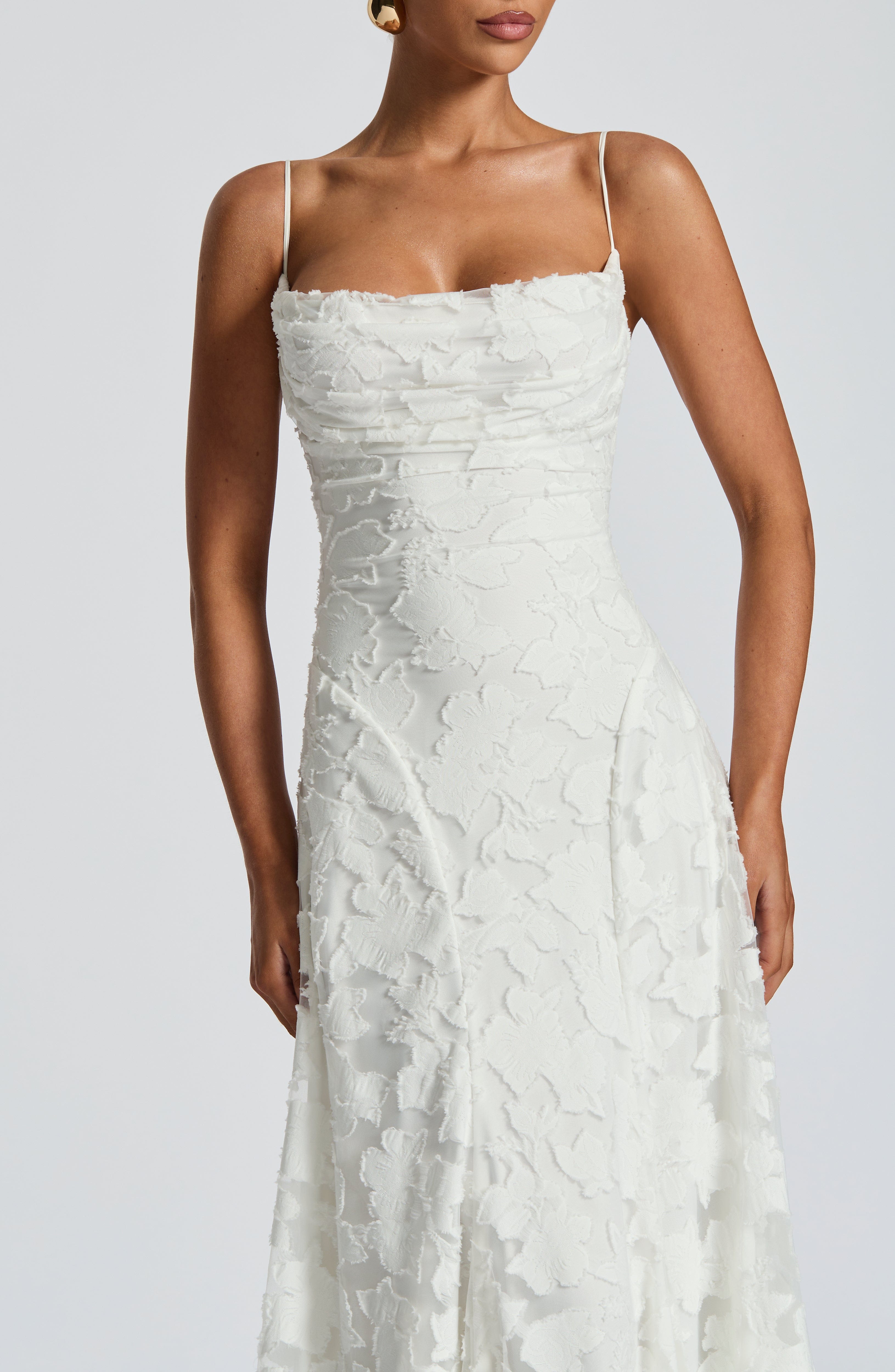 Alexander Saint Bloemen Maxi Jurk