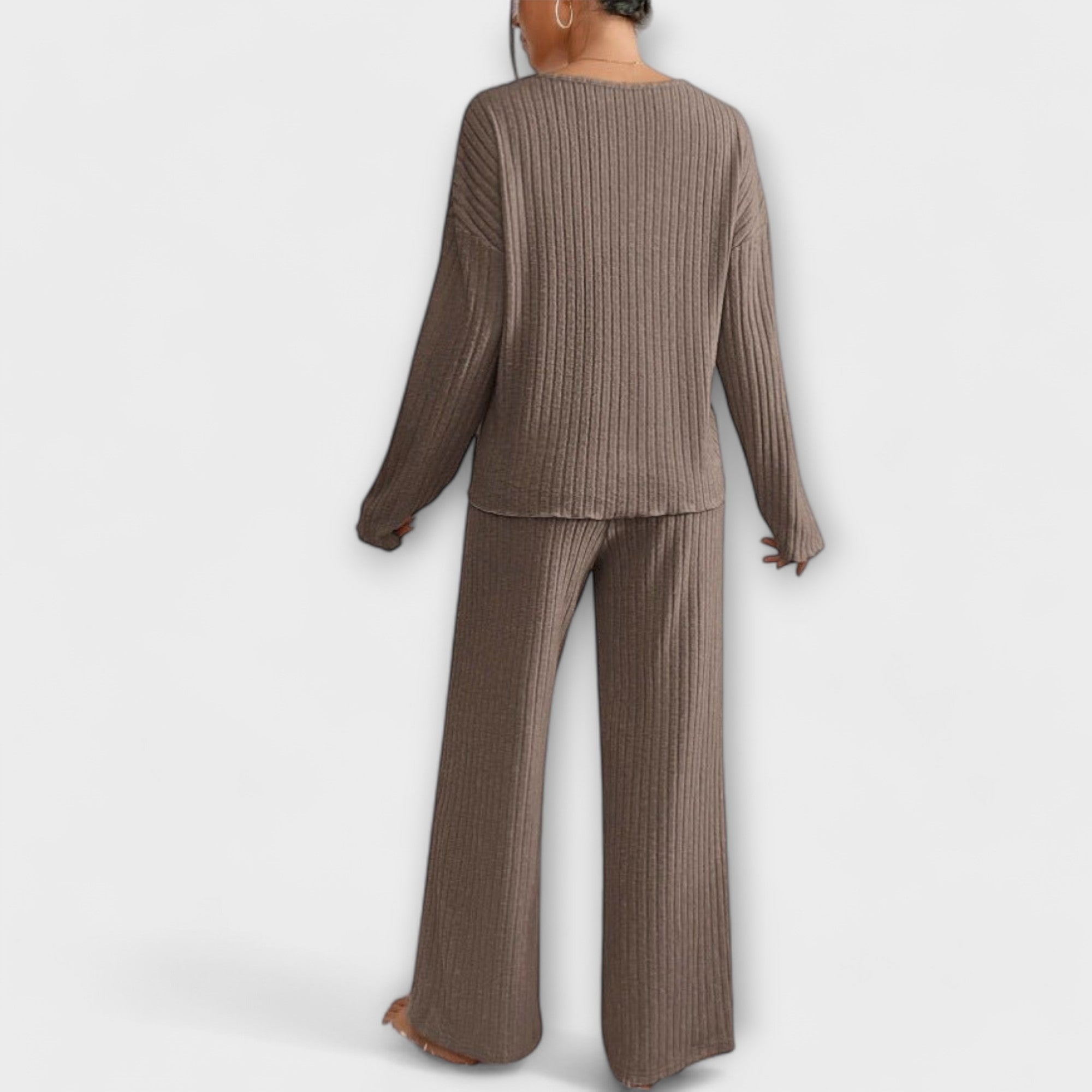 Gestreepte Lounge Set