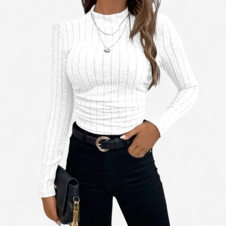 Orlanda | Comfortabele Lange Mouwen Top