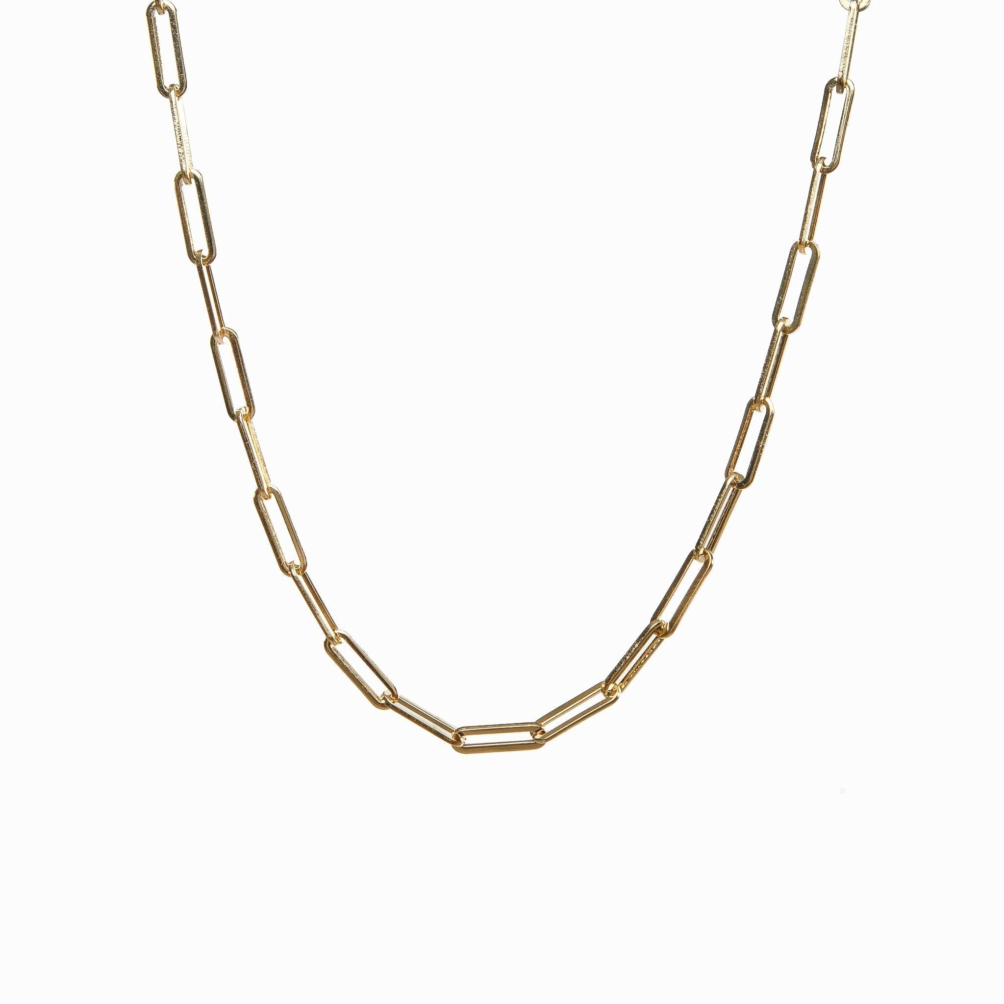 Gouden Ketting met Clip