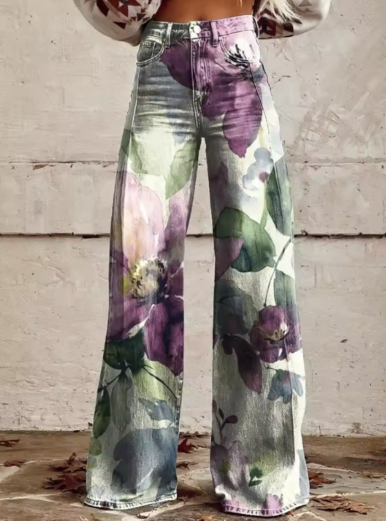 Alessia - Boho Retro Chic Broek