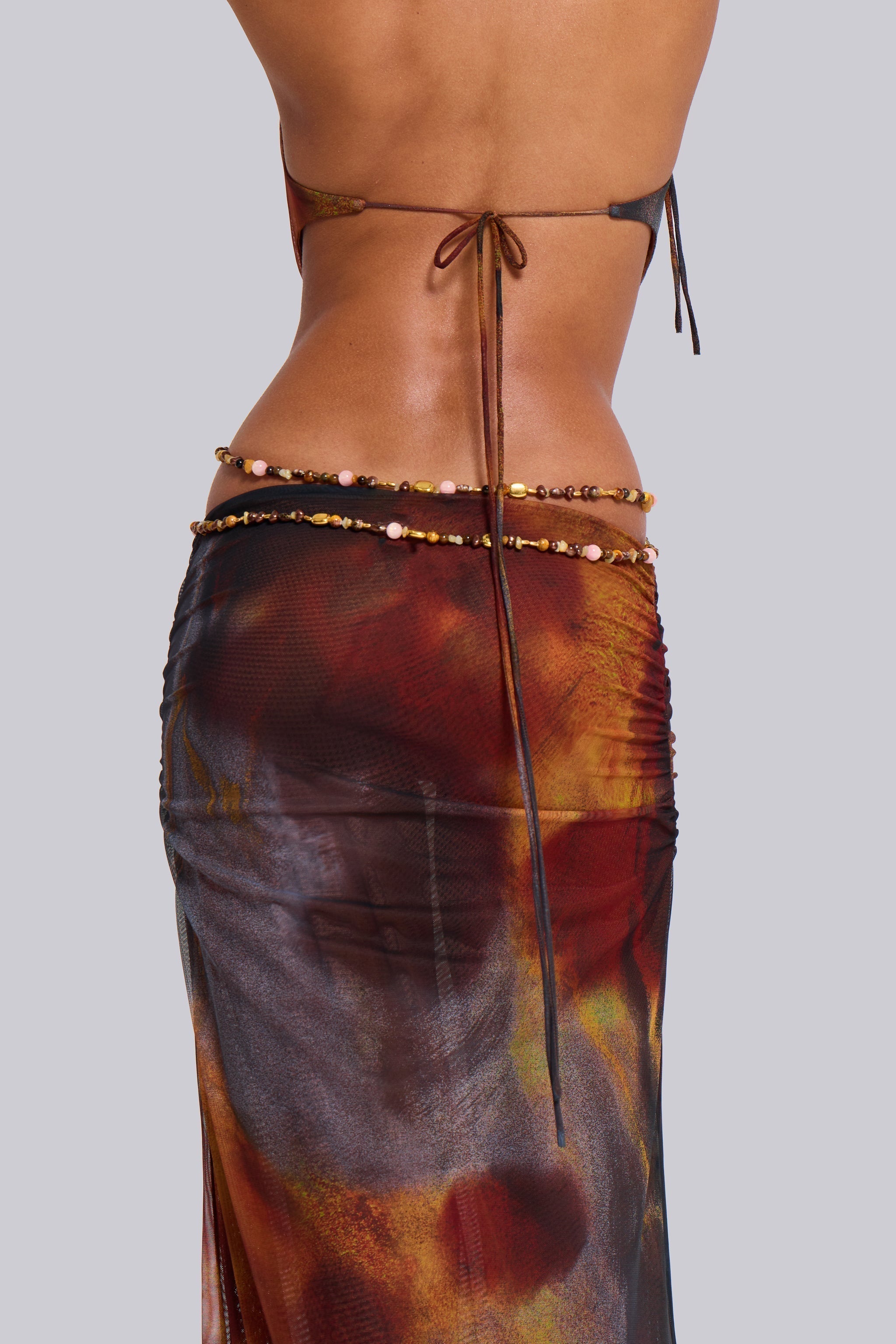 Maxi Jungle Whiskey Jurk