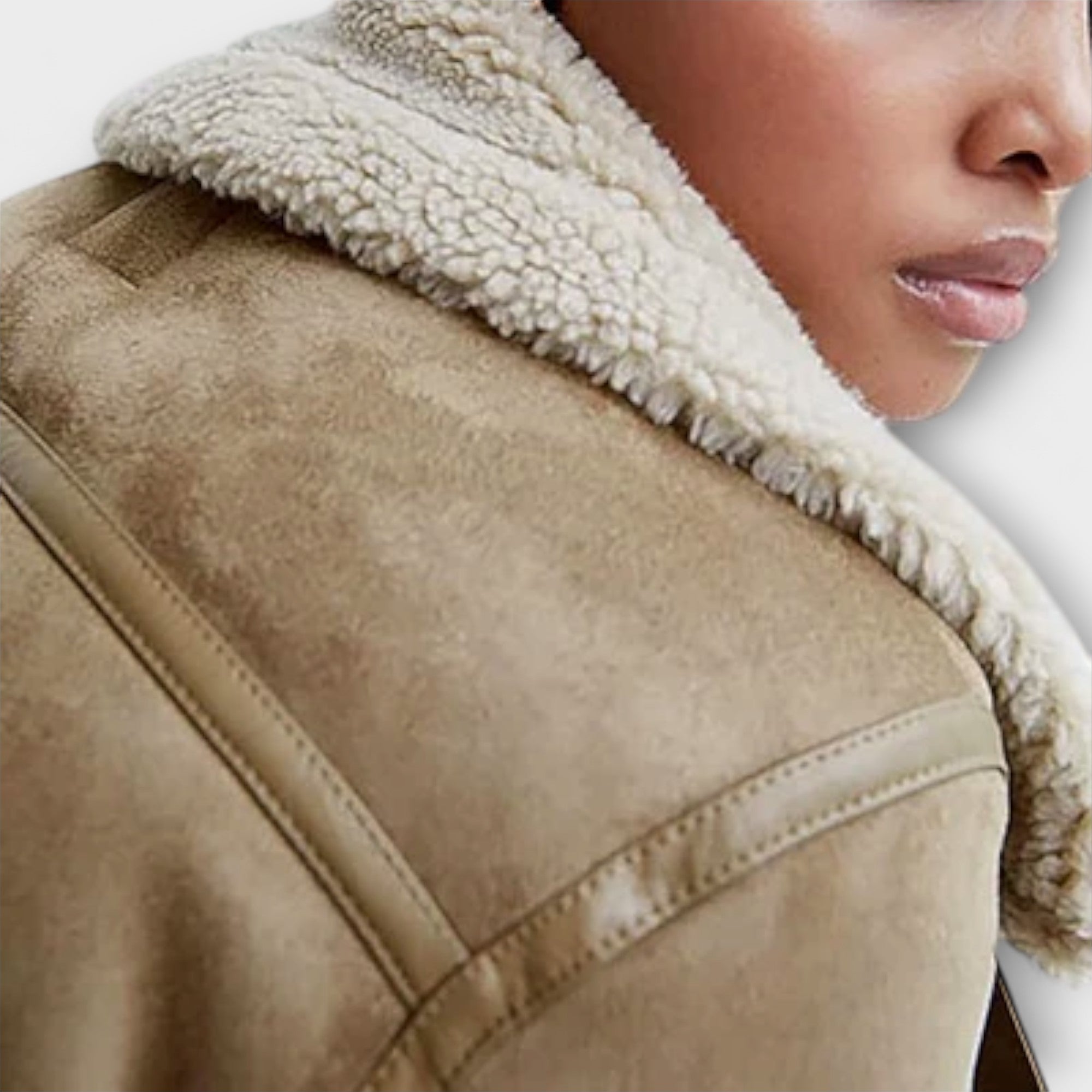 Aurora Shearling Pilotenjack