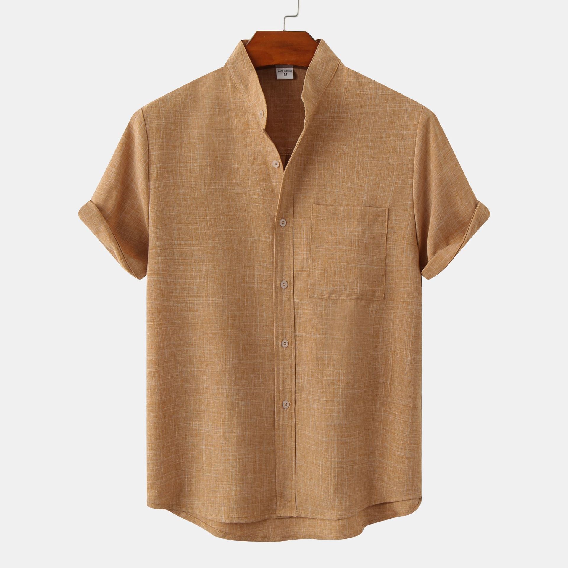 Zachte Katoenen Shirt met Knopen
