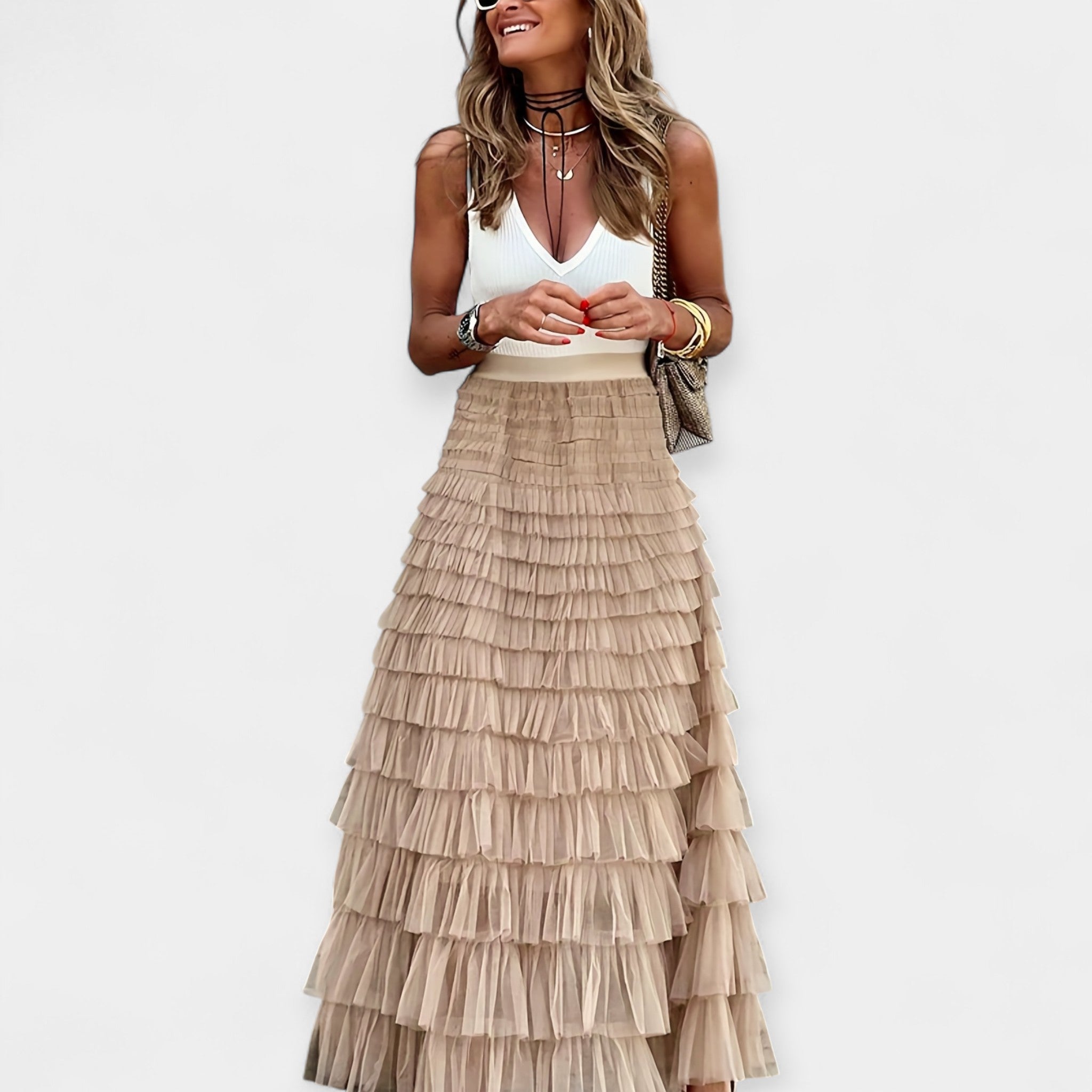 Boho Rok met Kant