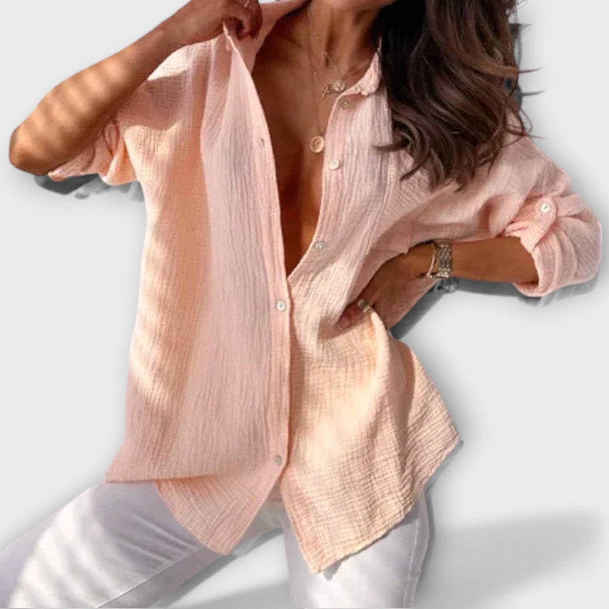 Jessica - Kleurrijke Blouse voor Lente en Zomer