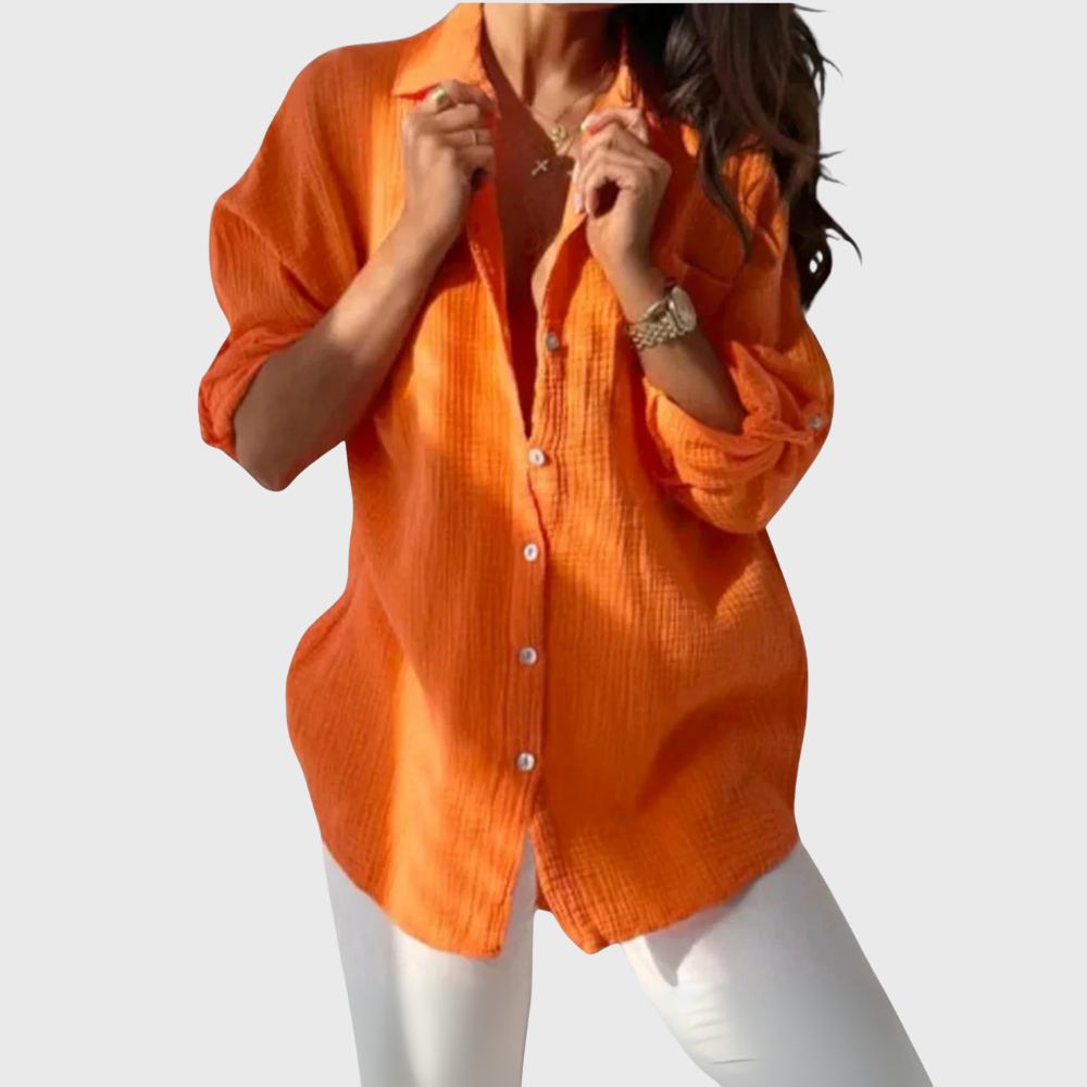 Jessica - Kleurrijke Blouse voor Lente en Zomer