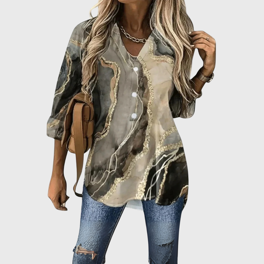 Filine - Elegantie en Uniekheid in Damesblouse