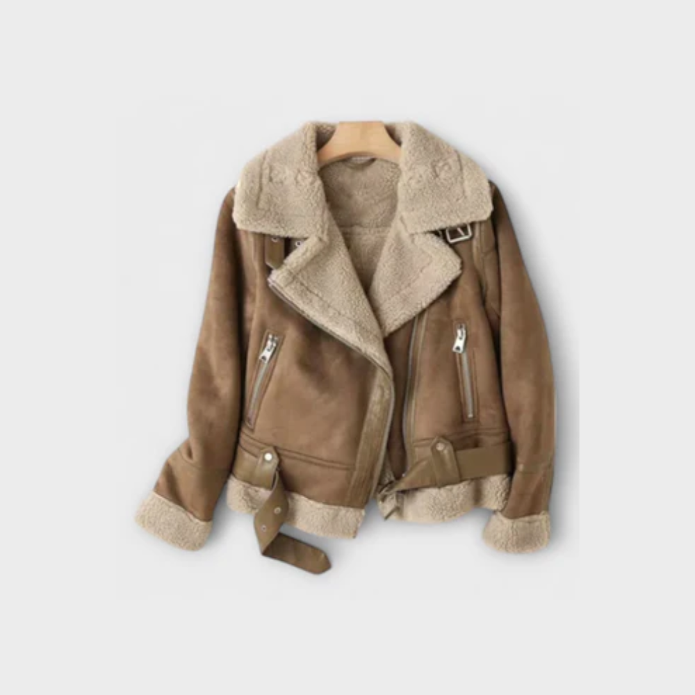 Aurora Shearling Pilotenjack