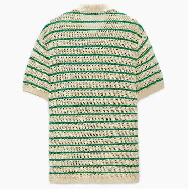 Marbella - Knop-Up Brei Shirt
