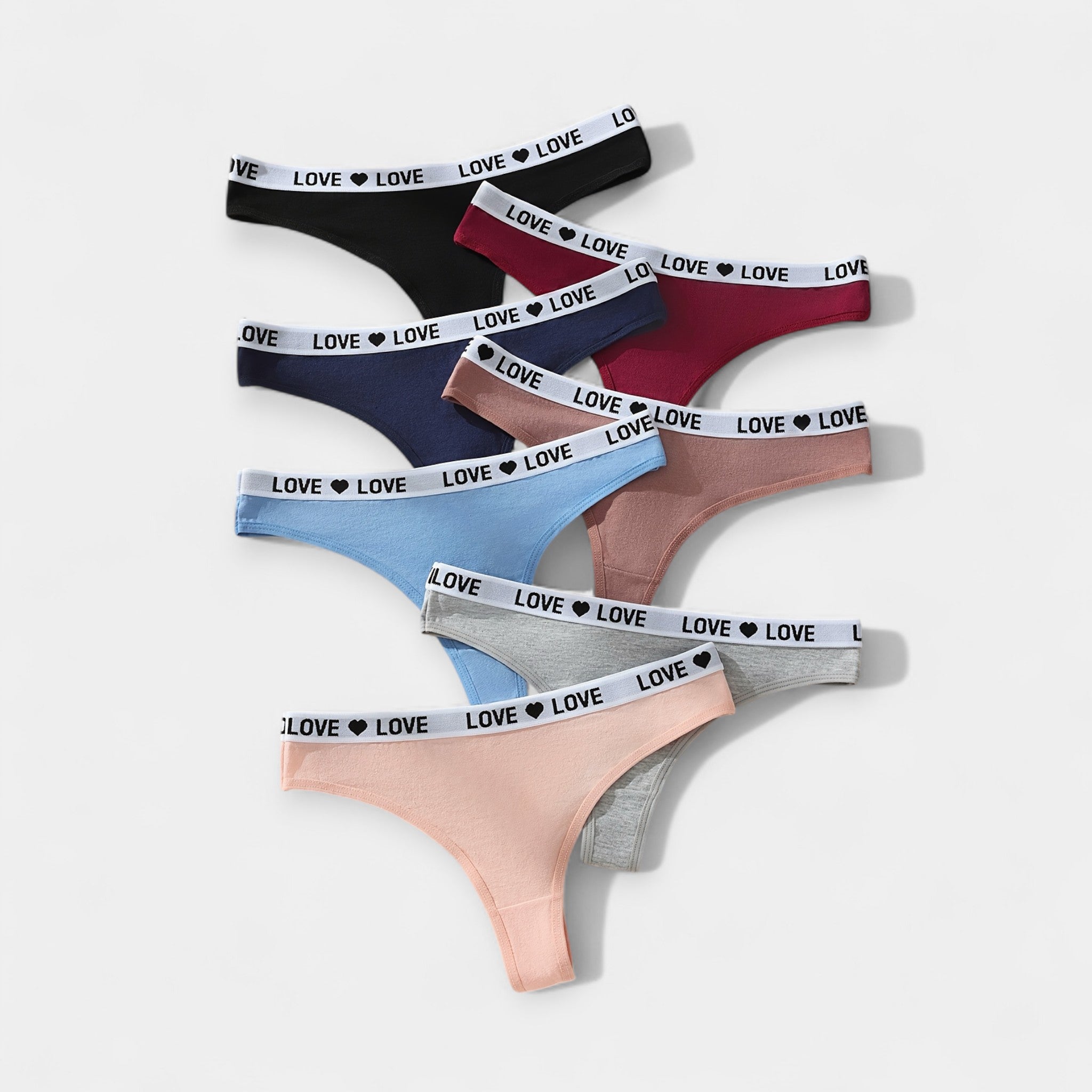 Set van 7 Sexy Slipjes