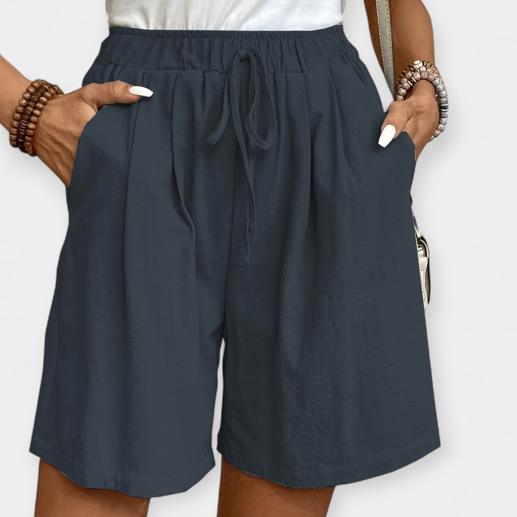 Lichte Broek met Subtiele Glans