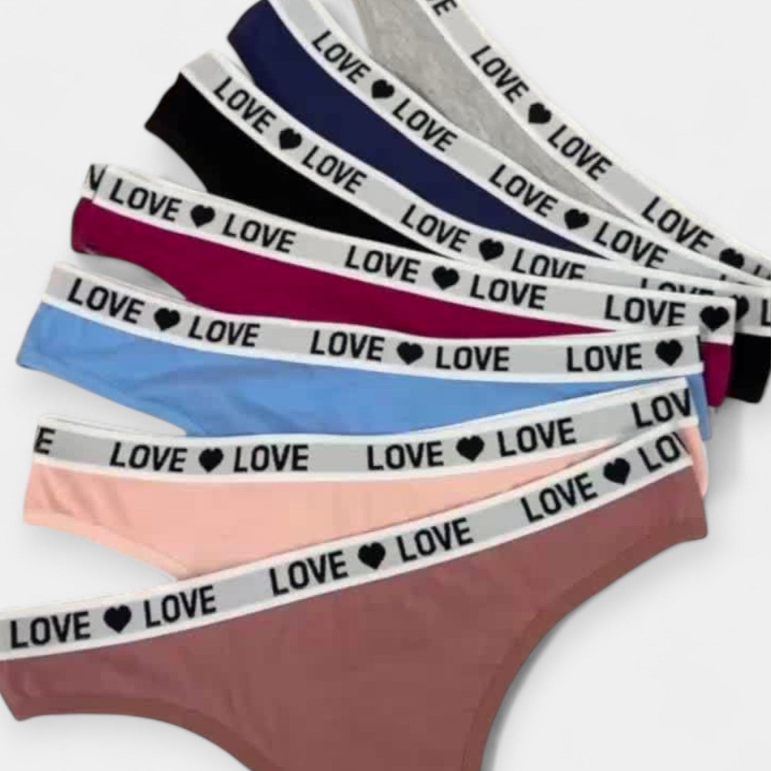 Set van 7 Sexy Slipjes