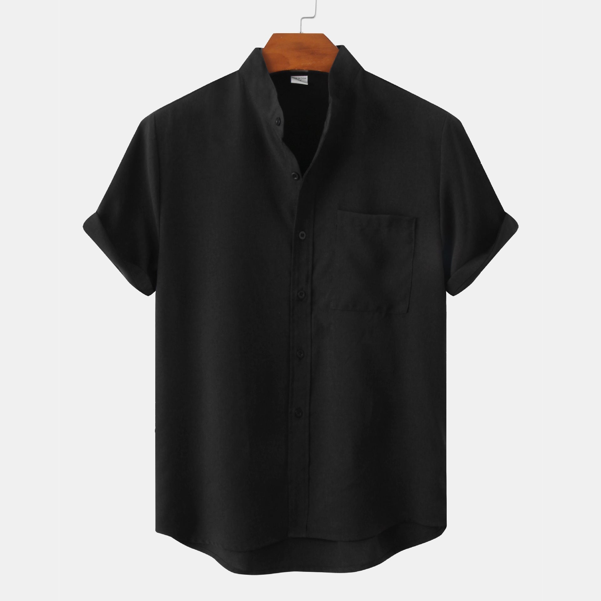 Zachte Katoenen Shirt met Knopen