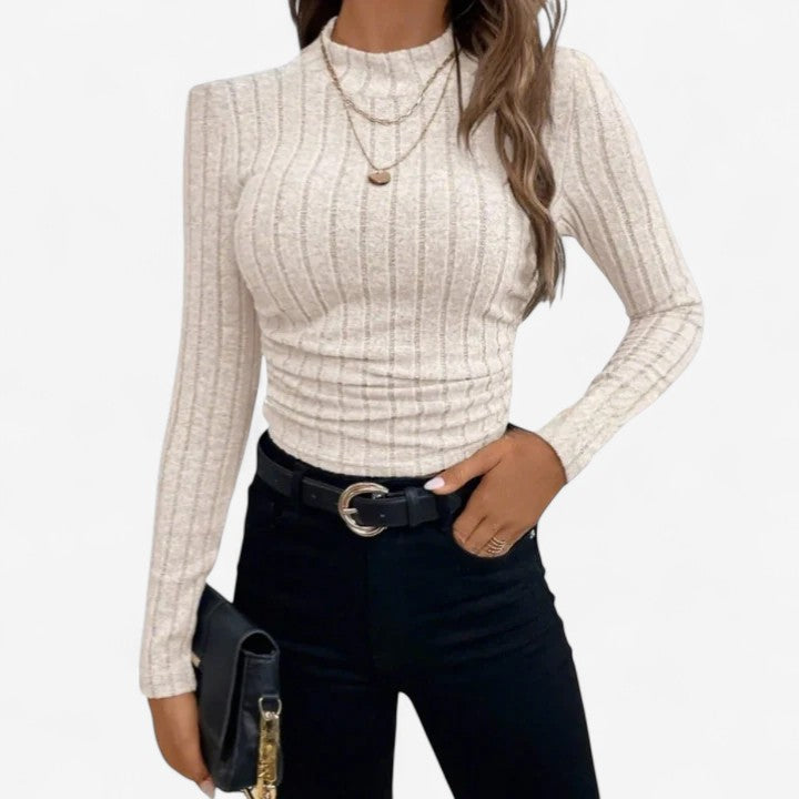 Orlanda | Comfortabele Lange Mouwen Top