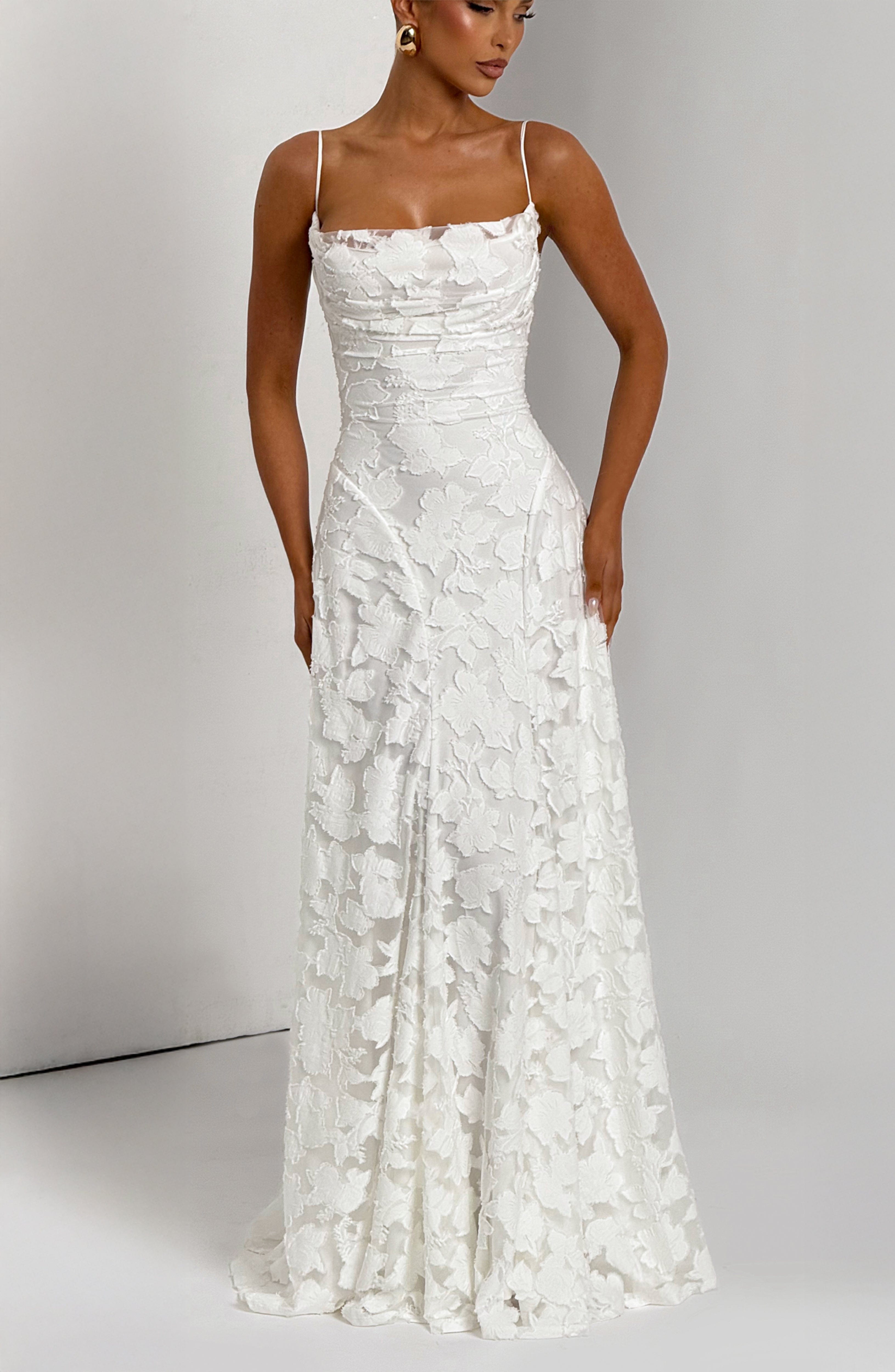 Alexander Saint Bloemen Maxi Jurk