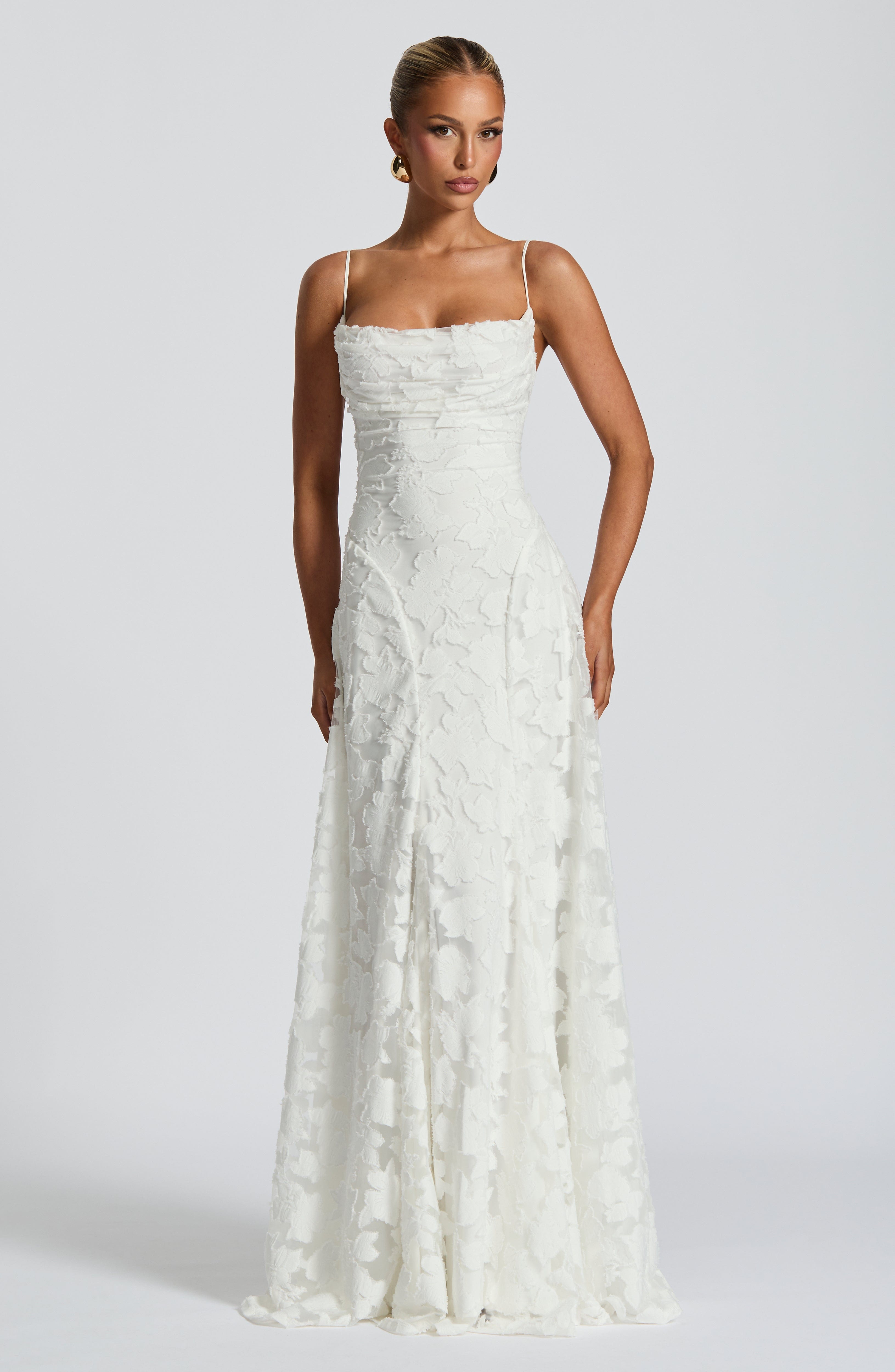 Alexander Saint Bloemen Maxi Jurk