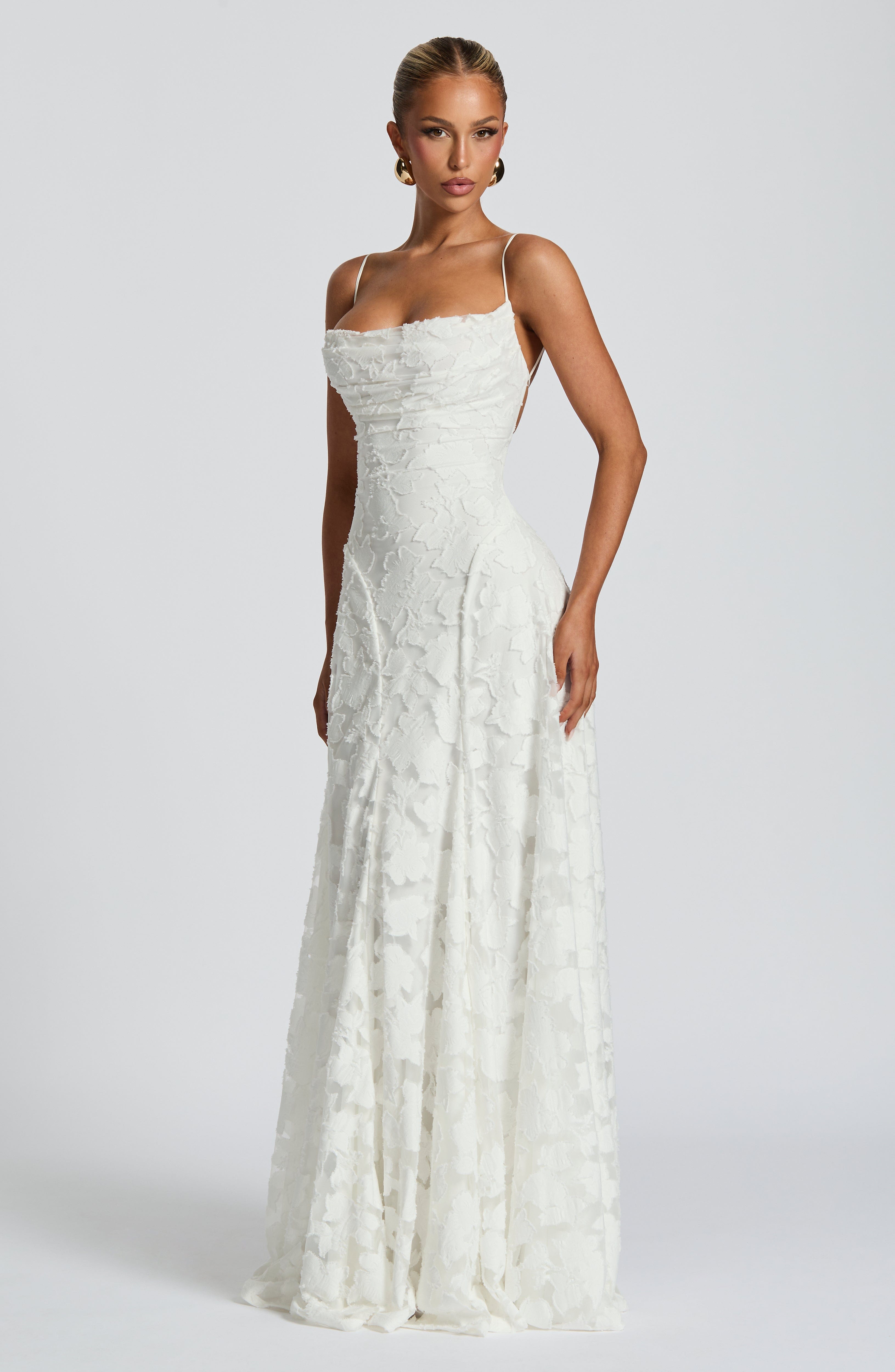 Alexander Saint Bloemen Maxi Jurk